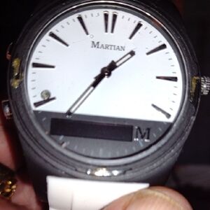 Martian White and Black Smartwatch NWT